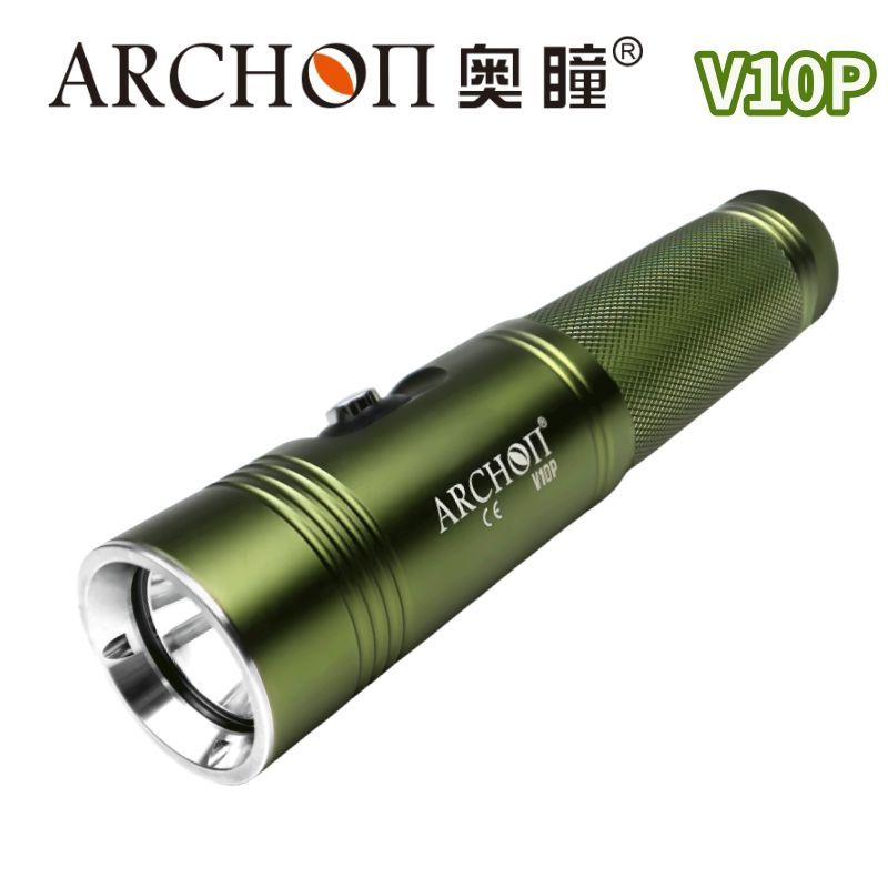 Archon V10P Tauchtaschenlampe – Dive & Wear Fotolicht für Taucher