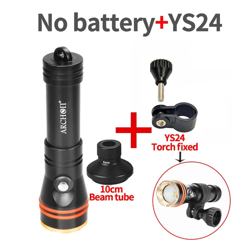 ARCHON D11V II Tauchvideolicht Warmweiß HD – Dive & Wear