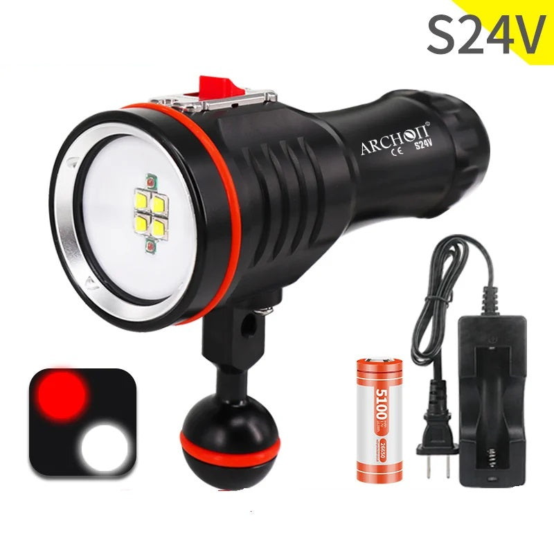 ARCHON S24V Tauch Videolicht 2400 Lumen 5000K – Dive & Wear