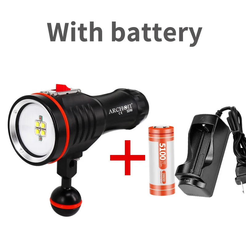 ARCHON S24V Tauch Videolicht 2400 Lumen 5000K – Dive & Wear